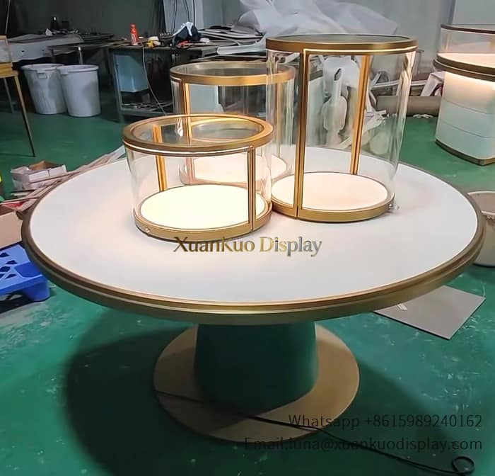 glass jewellery display cabinets custom luxury jewelry display cases for modern jewelry shop interior design