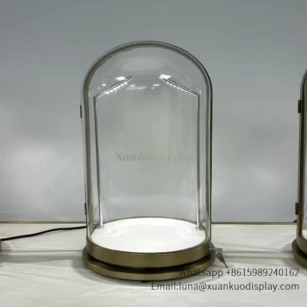 glass jewellery display cabinets tempered glass display stand for luxury jewelry boutique