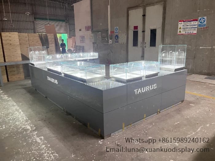 glass jewellery display cabinets jewelry kiosk furniture (4)