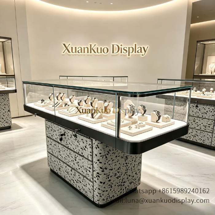 jewellery shop interior design Vietnam luxury retail glass jewellery showcase furniture.webp (2)